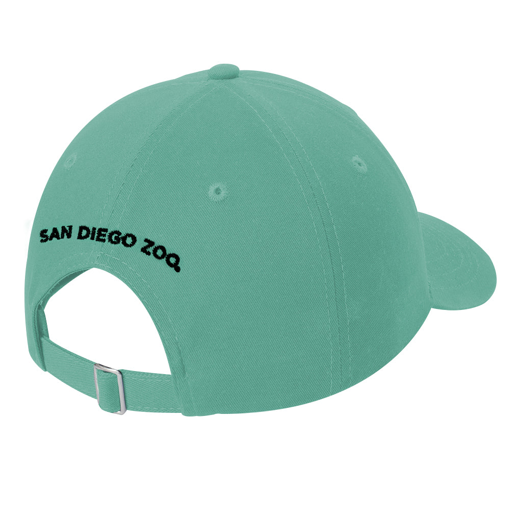 Panda Icon Baseball Cap - Cypress Green