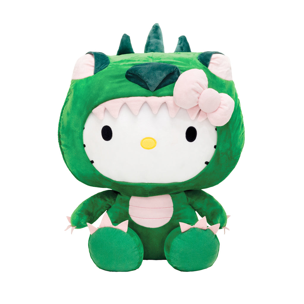 Hello Kitty Green Dragon 11.5" Plushy