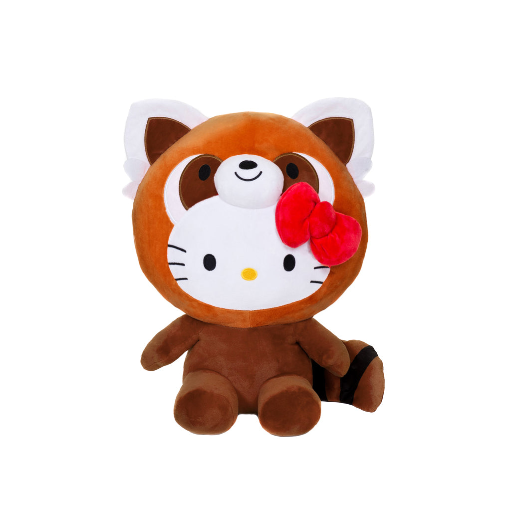 HELLO KITTY RED PANDA PLUSHY 10 INCH PELUCHES STUFFY STUFFED