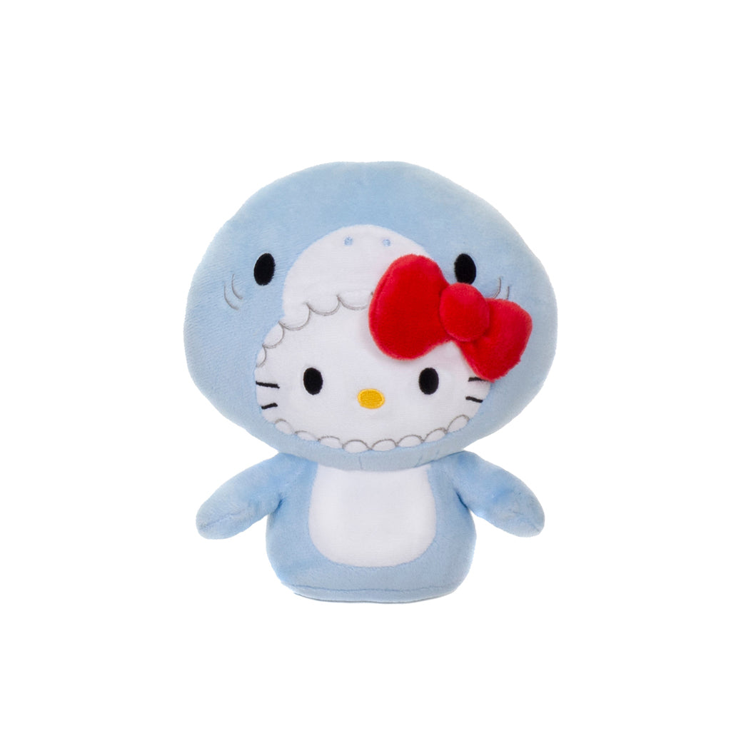 HELLO KITTY BLUE SHARK PLUSHY PELUCHES STUFFY PLUSH
