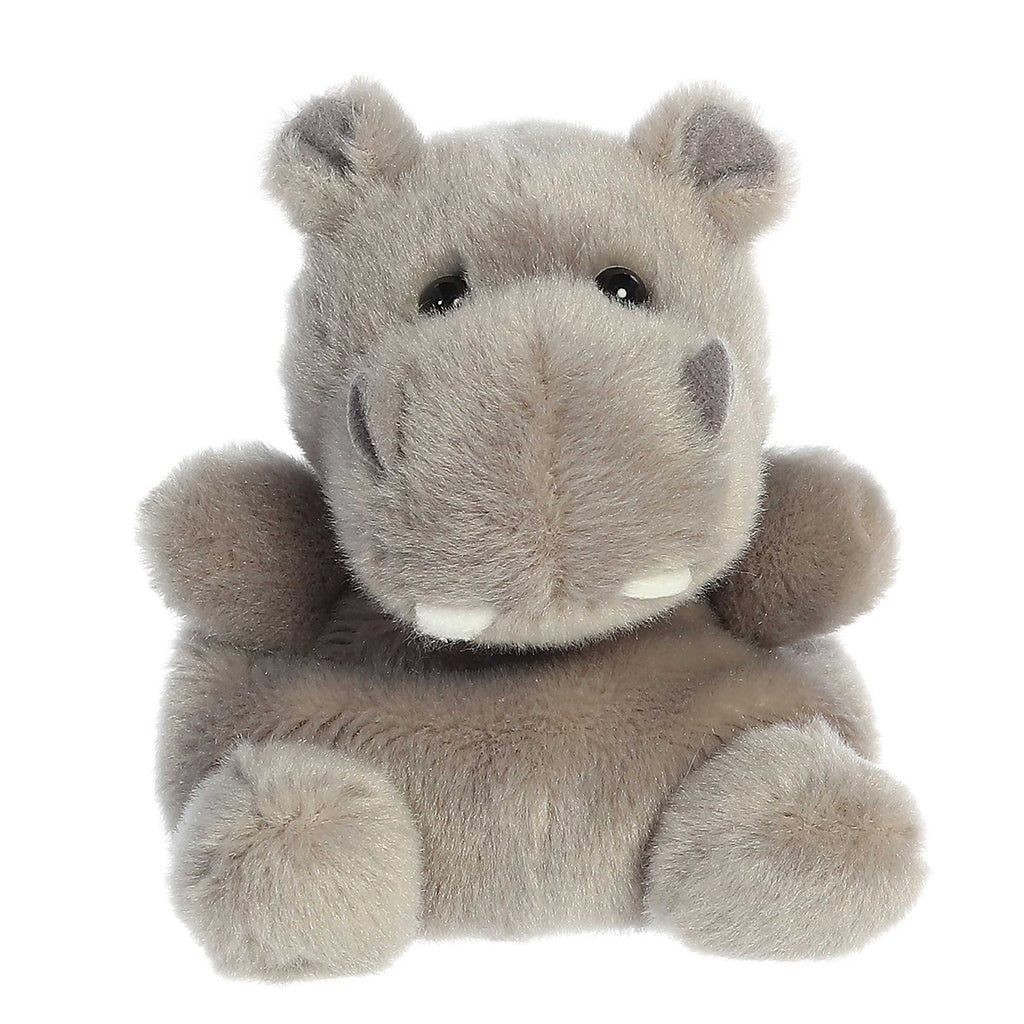 PALM PAL HUNK HIPPO GREY PELUCHES PLUSHY STUFFE