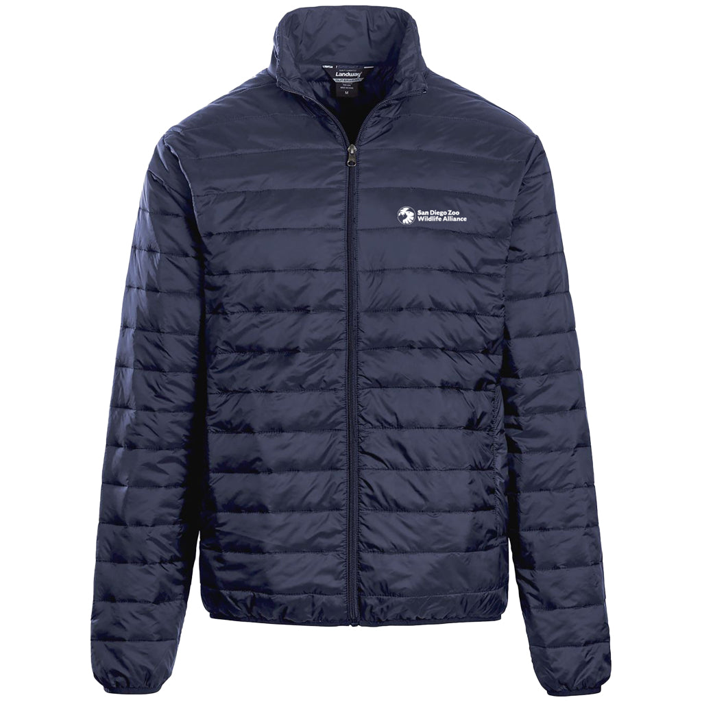 SDZWA PACKABLE PUFFER JACKET NAVY MENS UNISEX