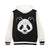 Panda Face Kids Varsity Jacket