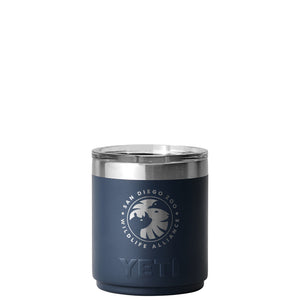 YETI TUMBLER NAVY BLUE 10OZ SAN DIEGO ZOO WILDLIFE ALLIANCE