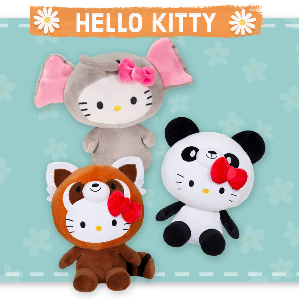 Shop and Save on our Bestselling Hello Kitty Wildlife Plushies
