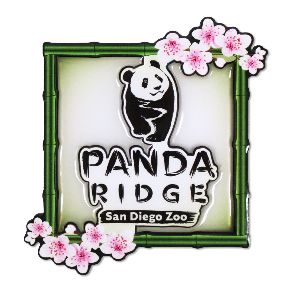 PANDA RIDGE LOGO SAN DIEGO ZOO MAGNET