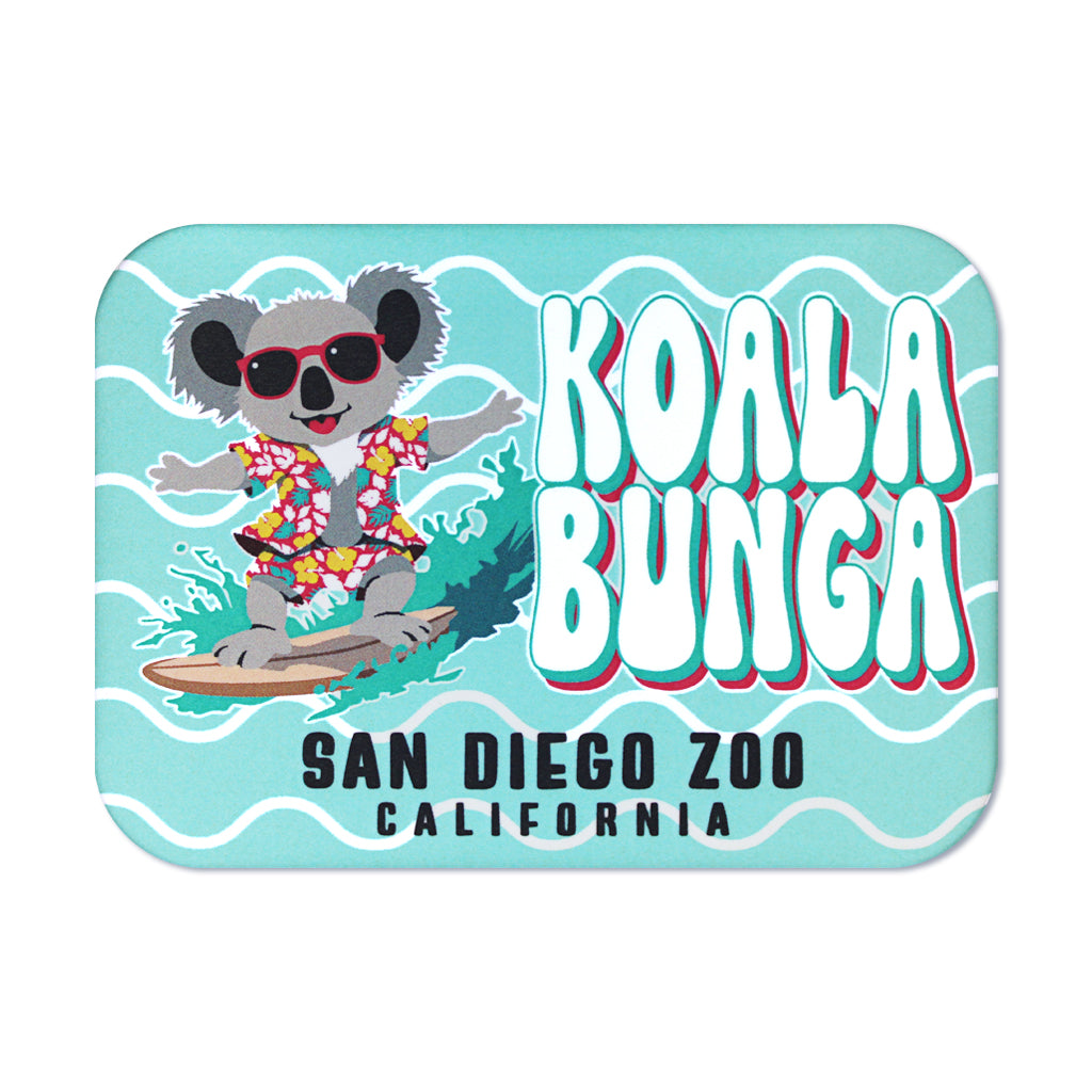 KOALABUNGA SURFING KOALA MAGNET SAN DIEGO ZOO CALIFORNIA