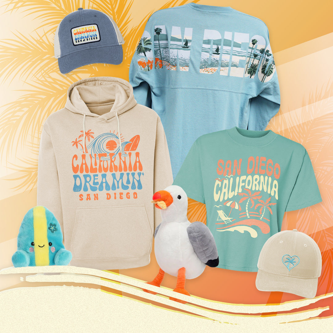 San Diego California Dreamin' Merchandise