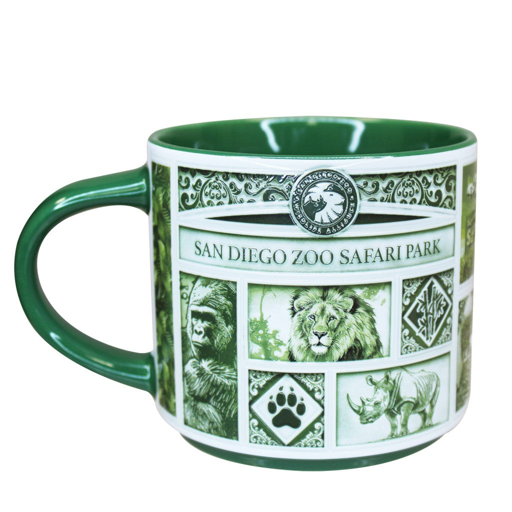 Delft-Style San Diego Zoo & Safari Park Mug