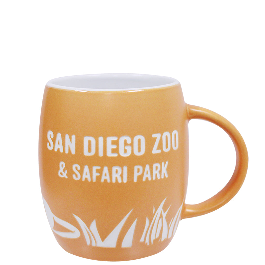 Lion Matte Gold Etched Mug