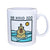 SWIMMING FANTA SEA CAPYBARA SAN DIEGO ZOO MATTE WHITE MUG