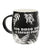 Gorilla Matte Black Etched Mug