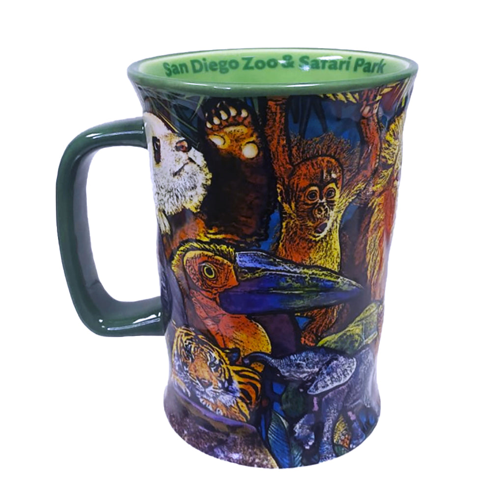 Jungle Embossed Mug