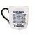 Giant Panda Mug - Black Marble