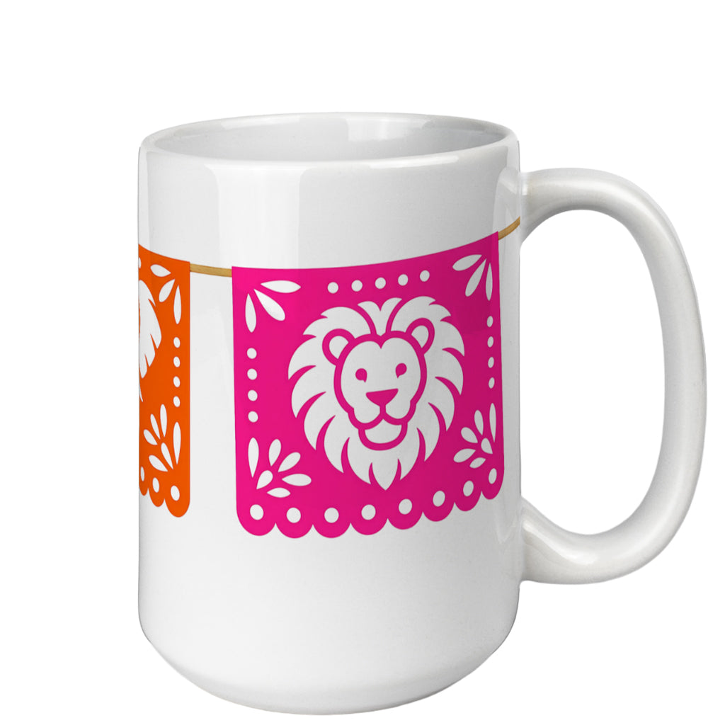 Papel Picado Wildlife Flag Mug