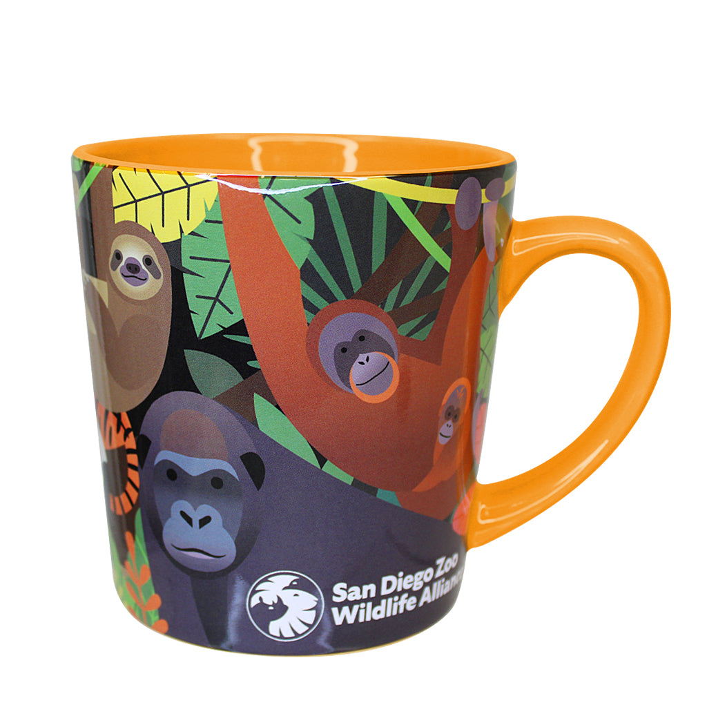 Orange Rainforest Mug