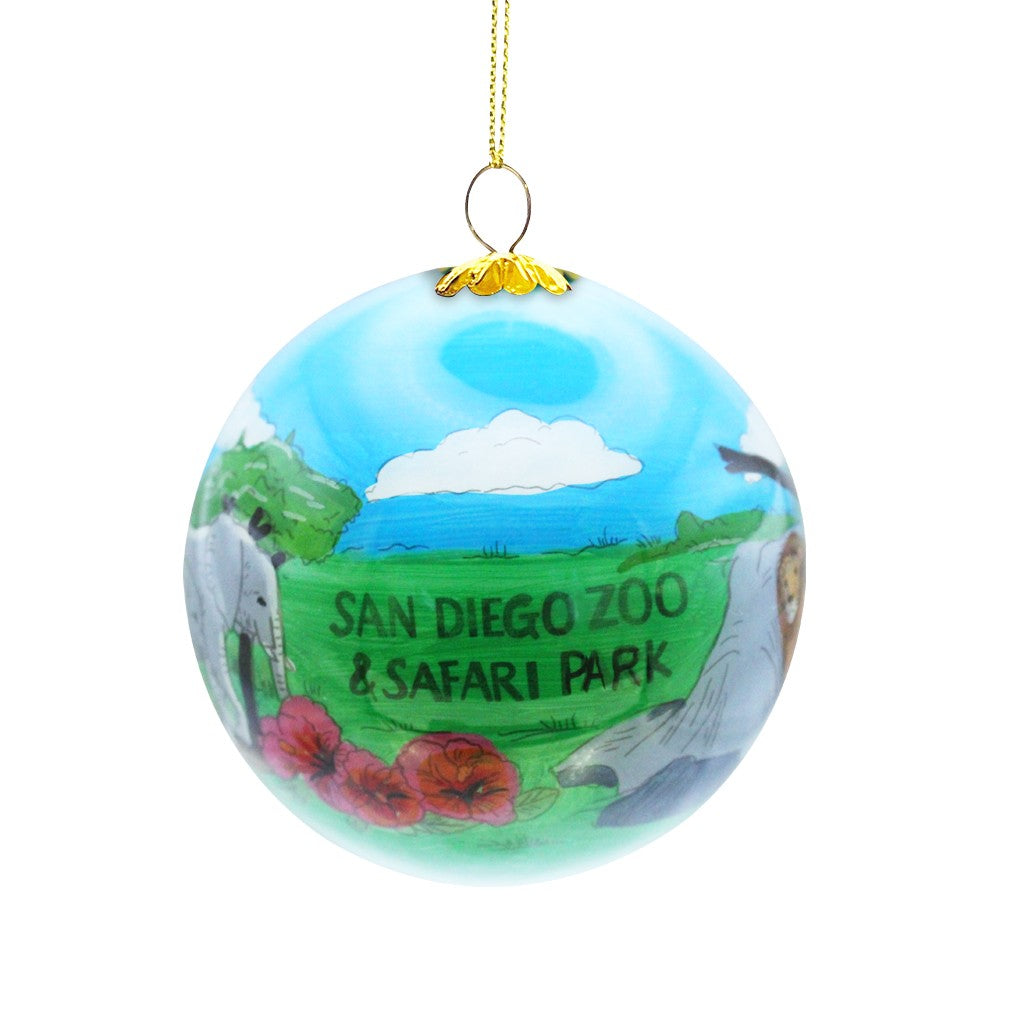 Hand-Painted Big 5 Ornament