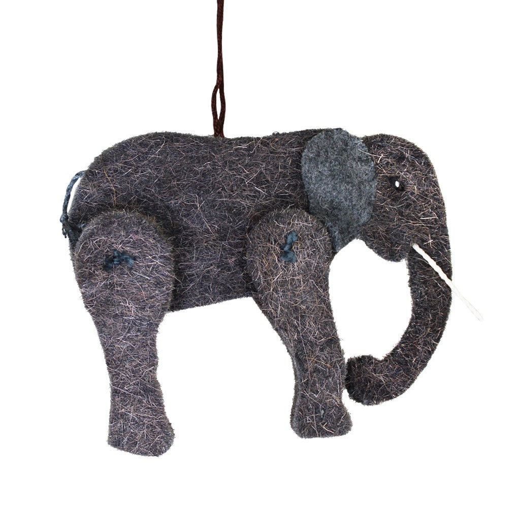 Elephant Wool Ornament