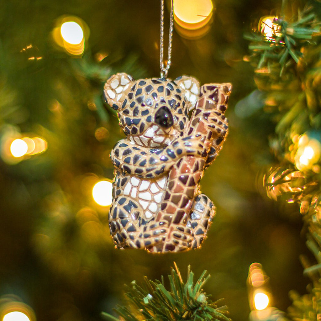 Mosaic Koala Ornament