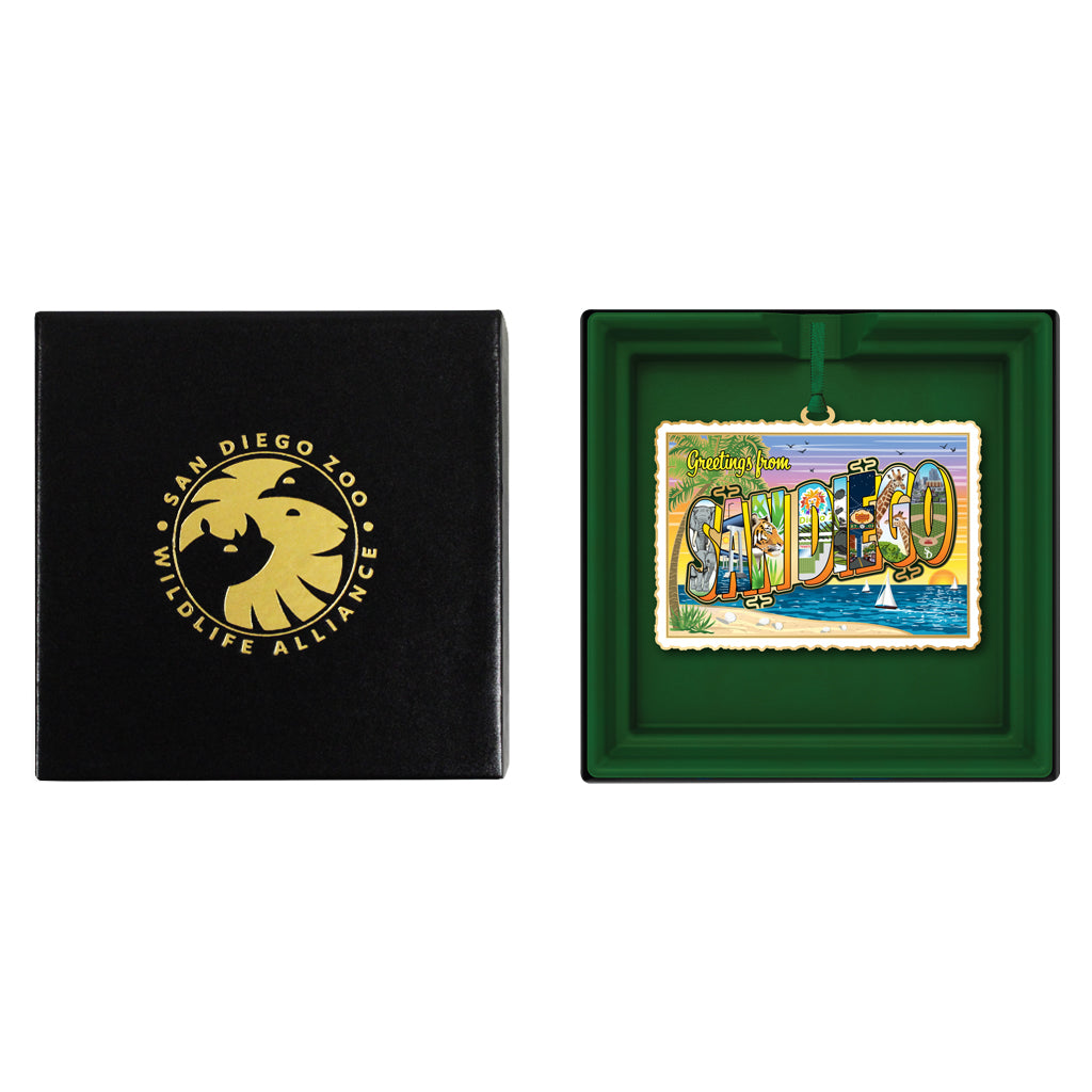 Greetings From San Diego Ornament