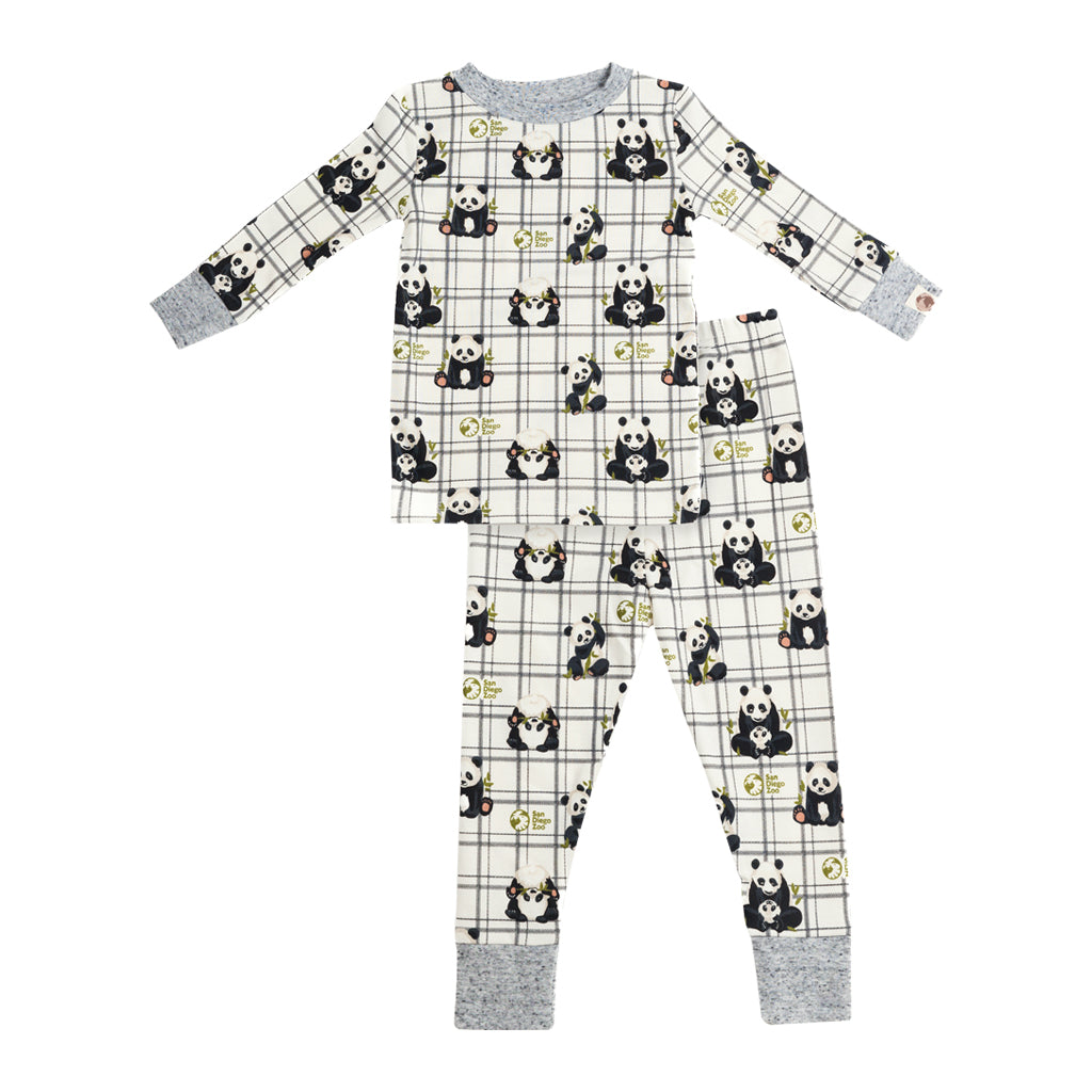 TODDLER PANDA PAJAMA PJ SET SDZWA