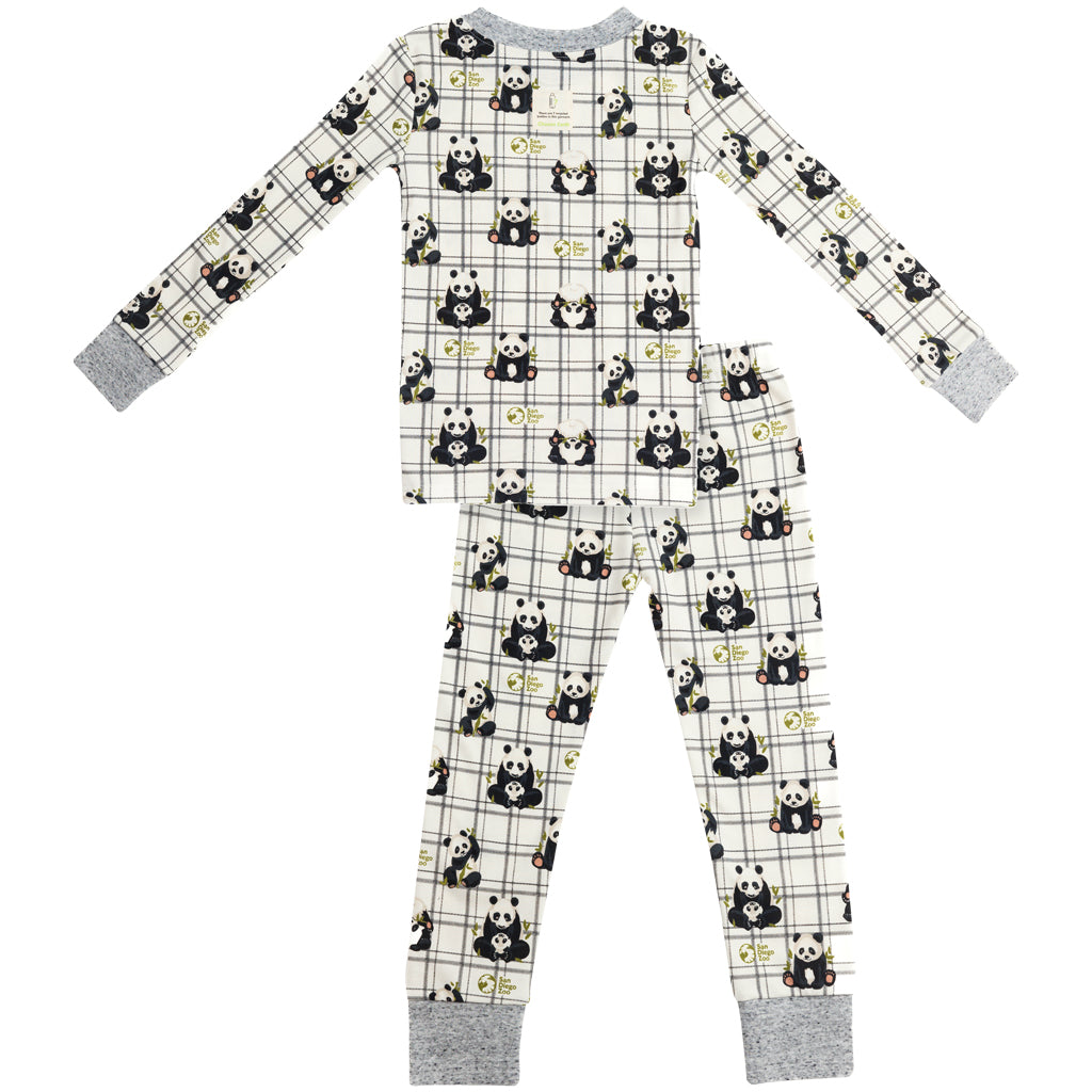 Giant Panda Pajamas - Kids 2-Piece Set