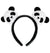 giant panda ears headband 