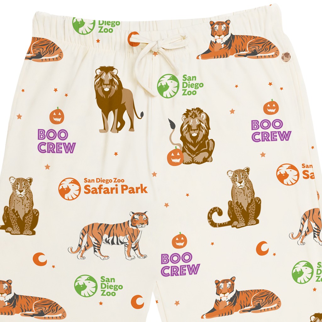 Boo Crew Cats Halloween Pajamas - Men's Pants
