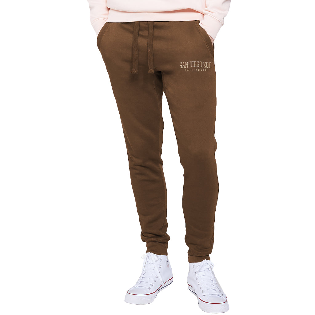 San Diego Zoo Embroidered Jogger Pant