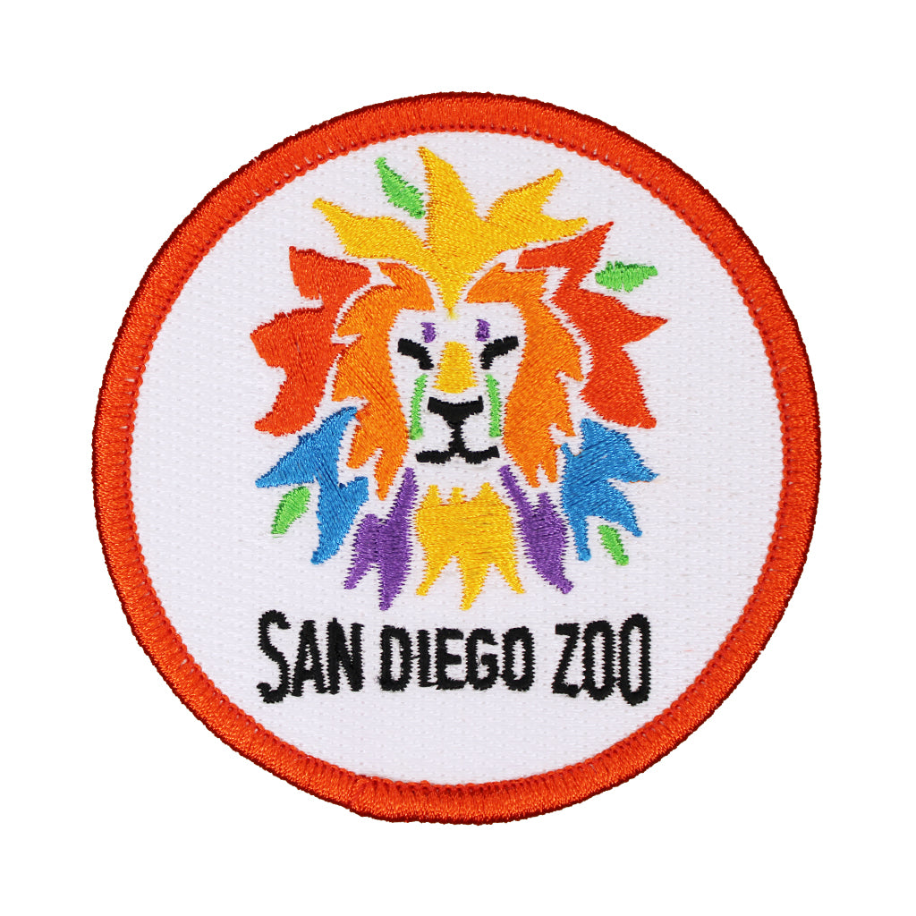 Colorful Lion Souvenir Patch