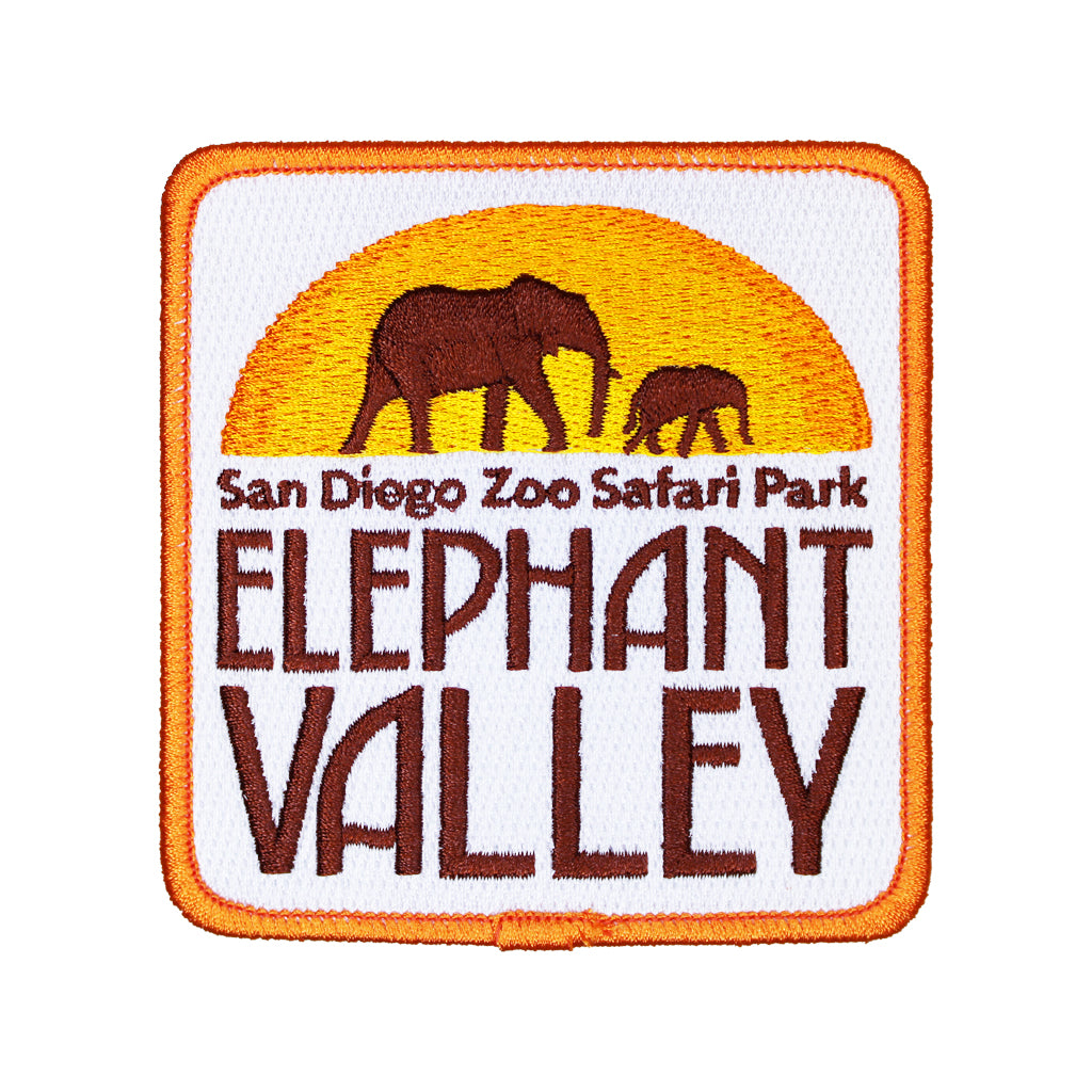 ELEPHANT VALLEY LOGO EMBROIDERED PATCH