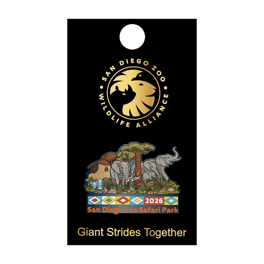 GIANT STRIDES TOGETHER ROSE PARADE LIMITED EDITION TRADING PIN ELEPHANT 2026