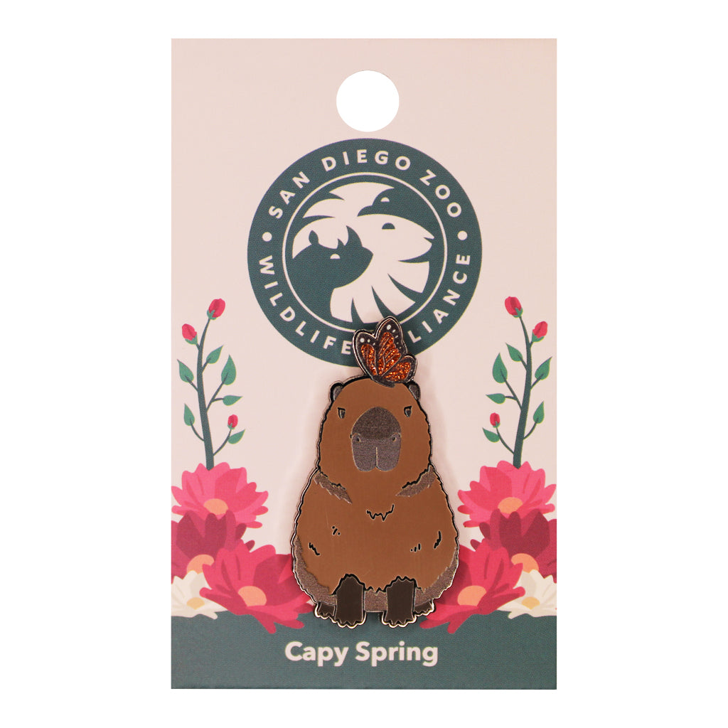 CAPY SPRING CAPYBARA TRADING PIN