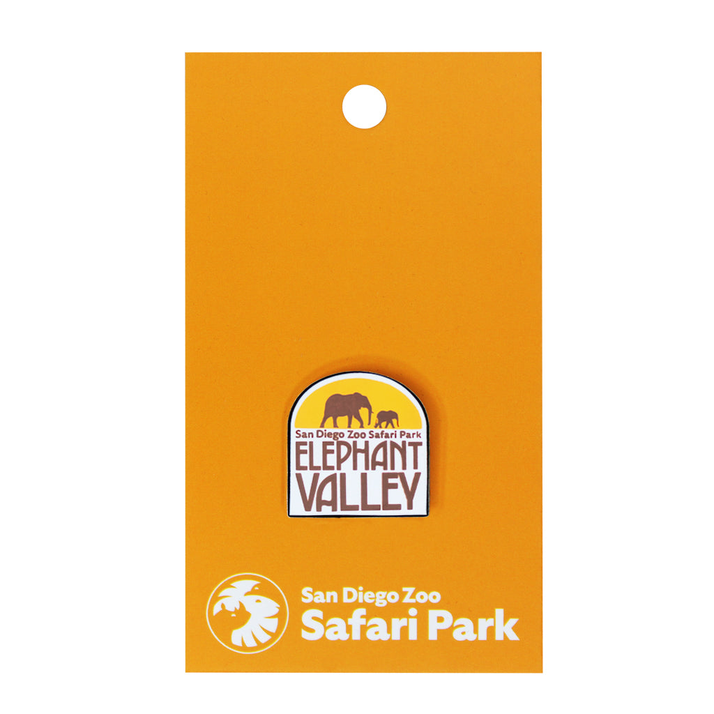 SAN DIEGO ZOO SAFARI ELEPHANT VALLEY TRADING SOUVENIR COLLECTIBLE AFRICAN ELEPHANT PIN