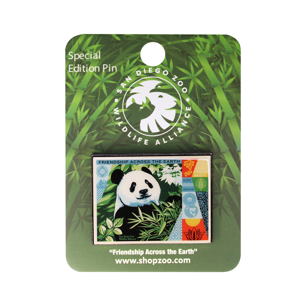 San Diego Zoo Shepard Fairey Giant Panda Special Edition Pin