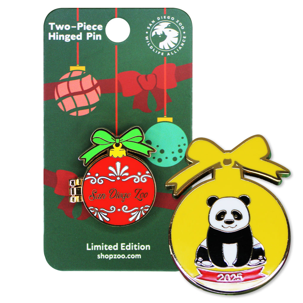 Limited Edition Holiday Panda Hinged Pin