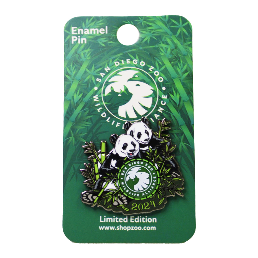 Limited Edition Giant Panda Duo Souvenir Pin