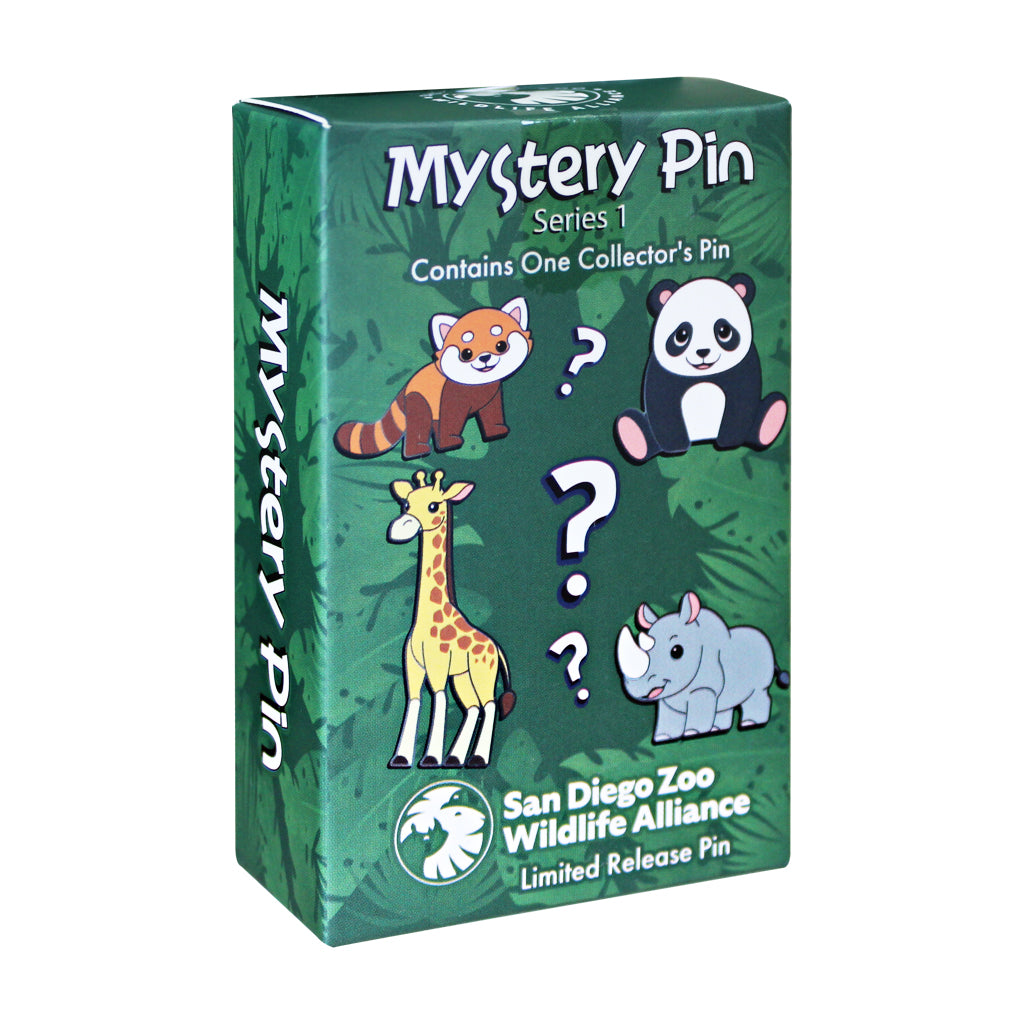 LIMITED RELEASE SERIES 1 MYSTERY PIN BOX RED PANDA PANDA GIRAFFE RHINO TRADING PIN