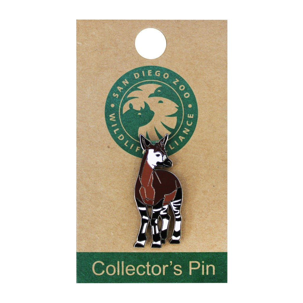 SAN DIEGO ZOO OKAPI SOUVENIR TRADING PIN COLLECTORS SDZWA
