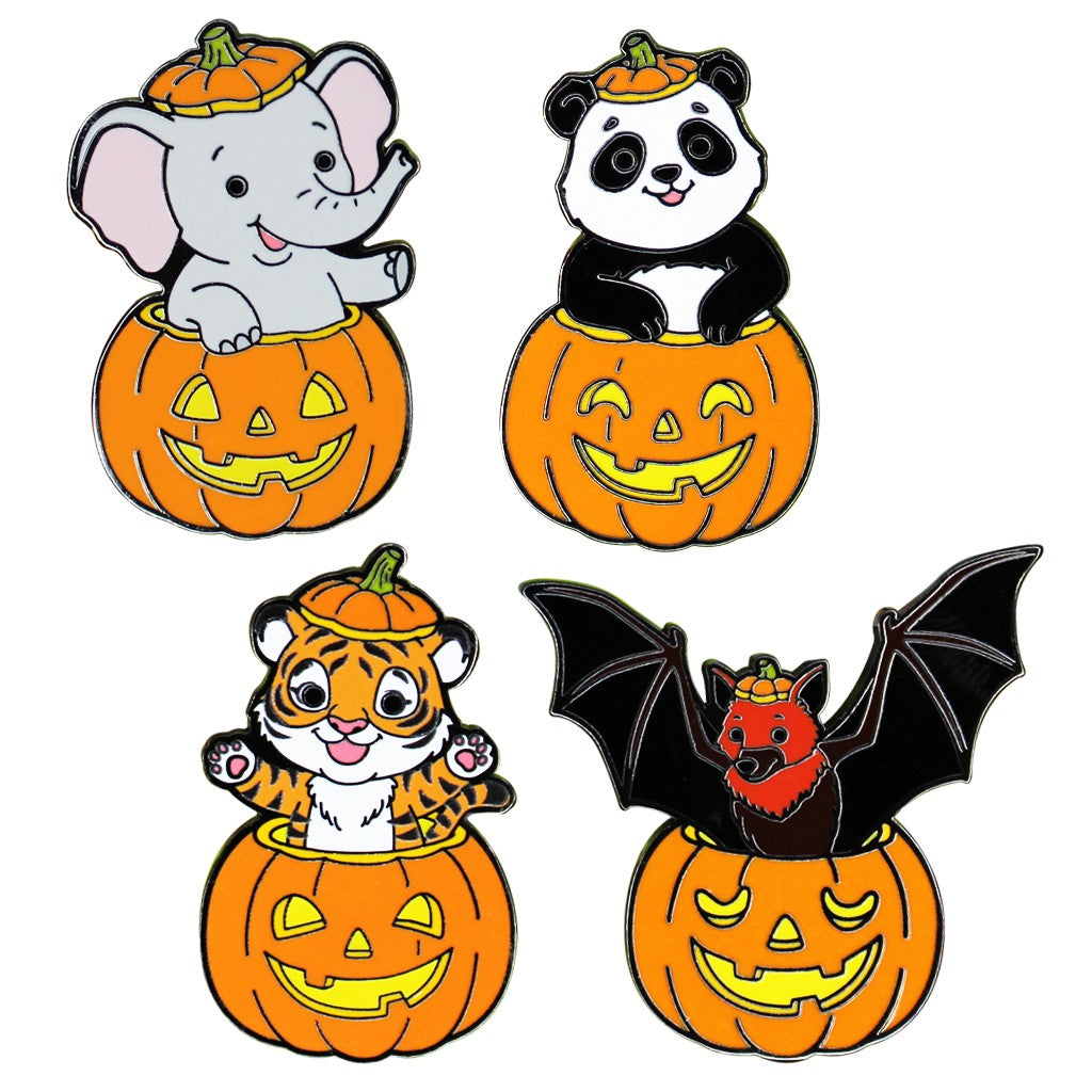 Pumpkin Patch Halloween Trading Pin Set