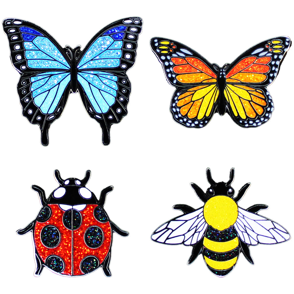Garden Friends Pin Set