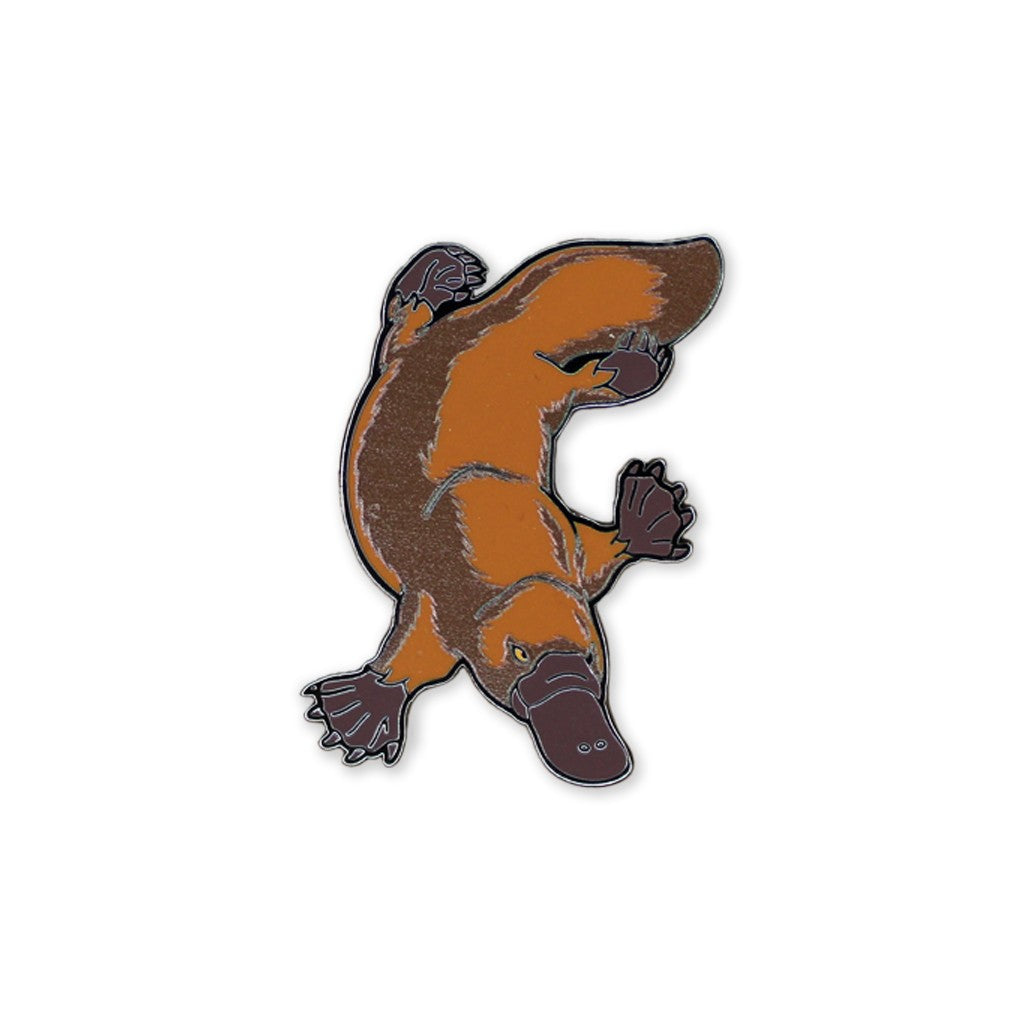 BROWN PLATYPUS TRADING PIN SOUVENIR COLLECTIBLE SDZWA