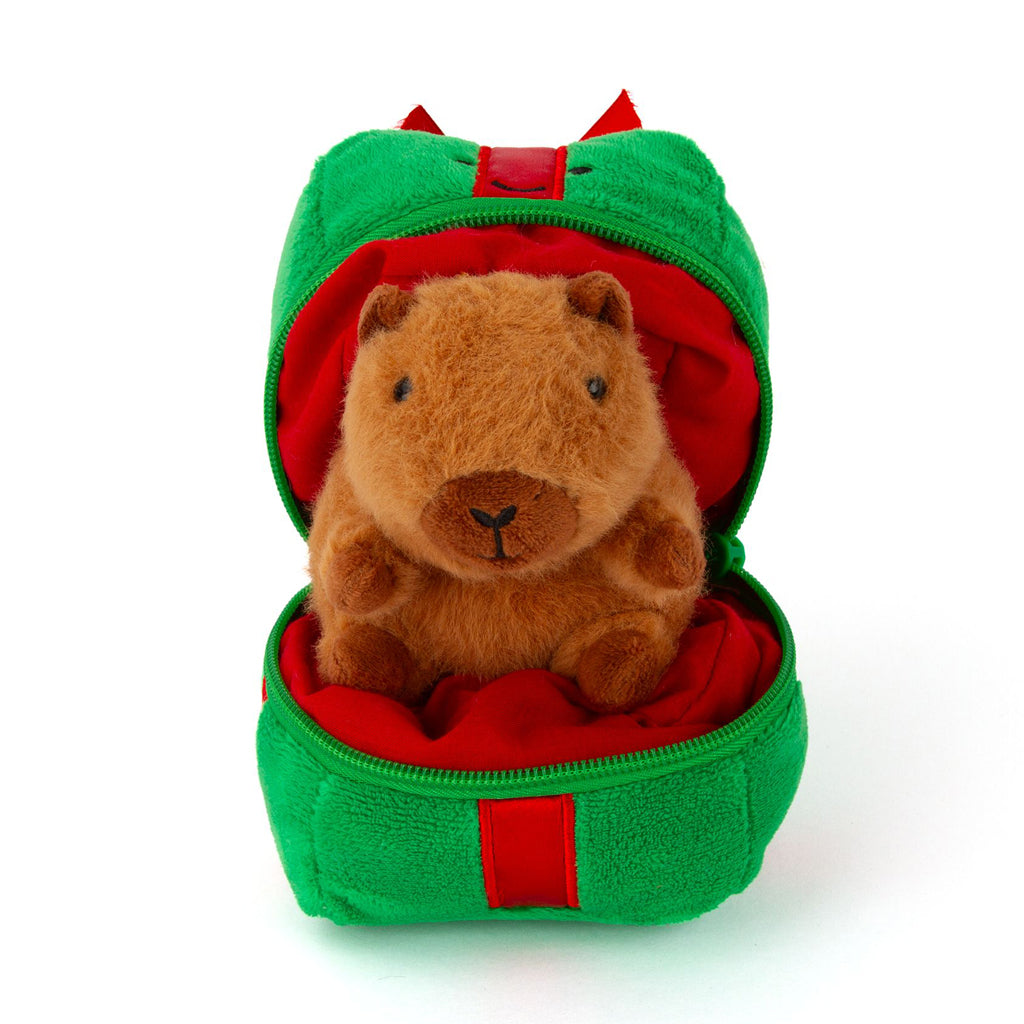 Cappy Holidays Capybara Plush
