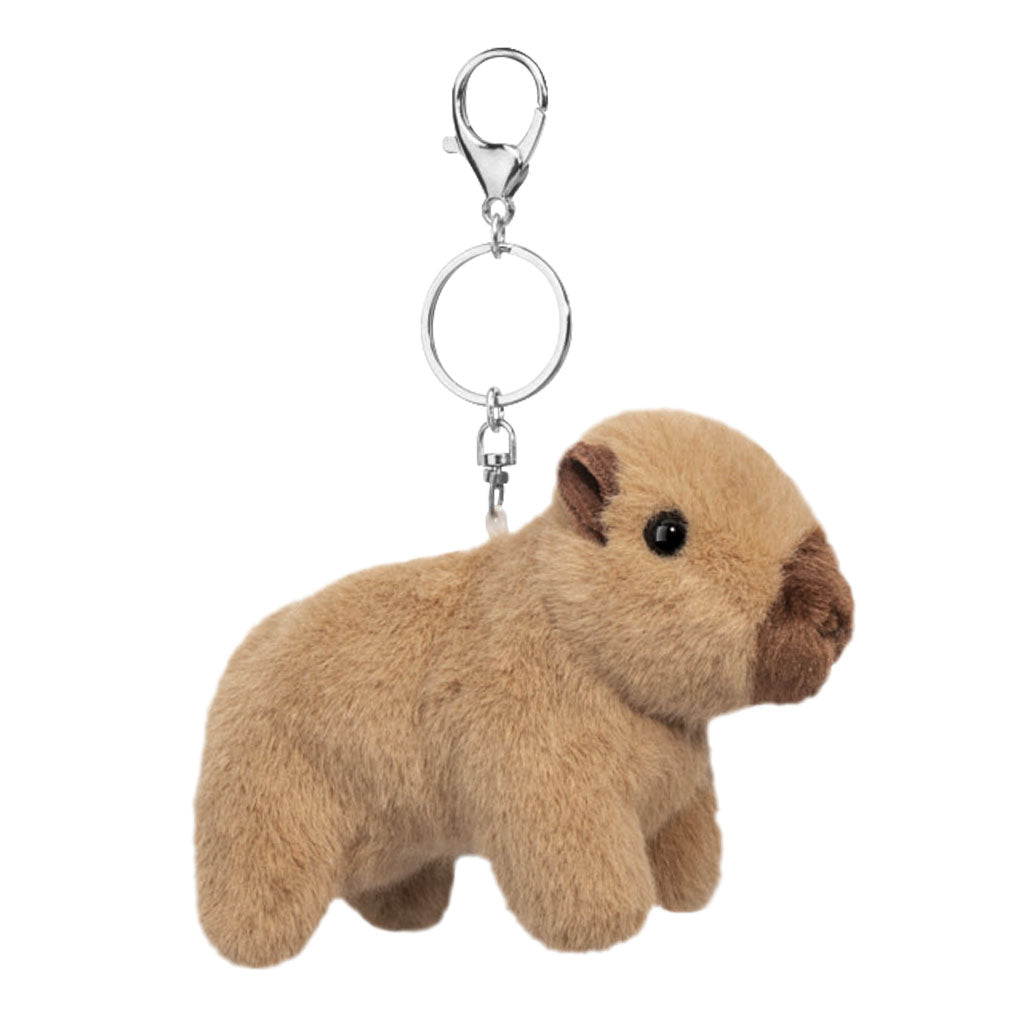 PLUSH CAPYBARA KEYRING CLIP ACCESSORY PELUCHES STUFFY 