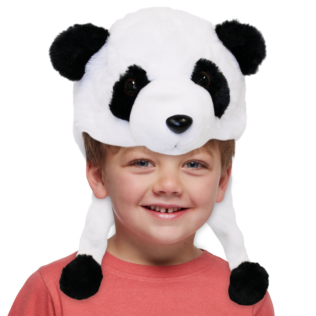 Giant Panda Plush Kids Hat