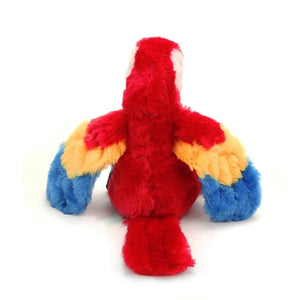 Scarlet Macaw Plush - 12 Inch