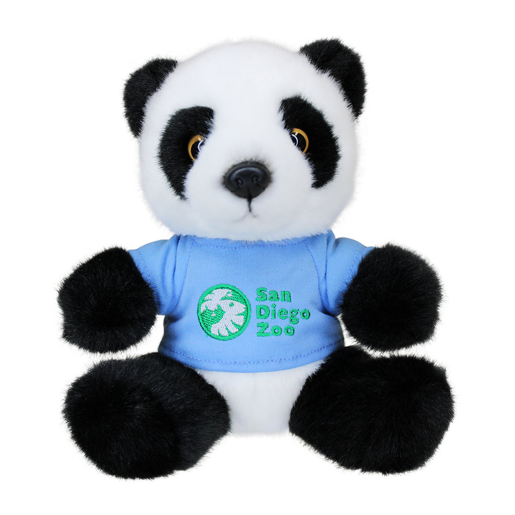 PANDA PLUSHY WITH BLUE SDZWA T-SHIRT