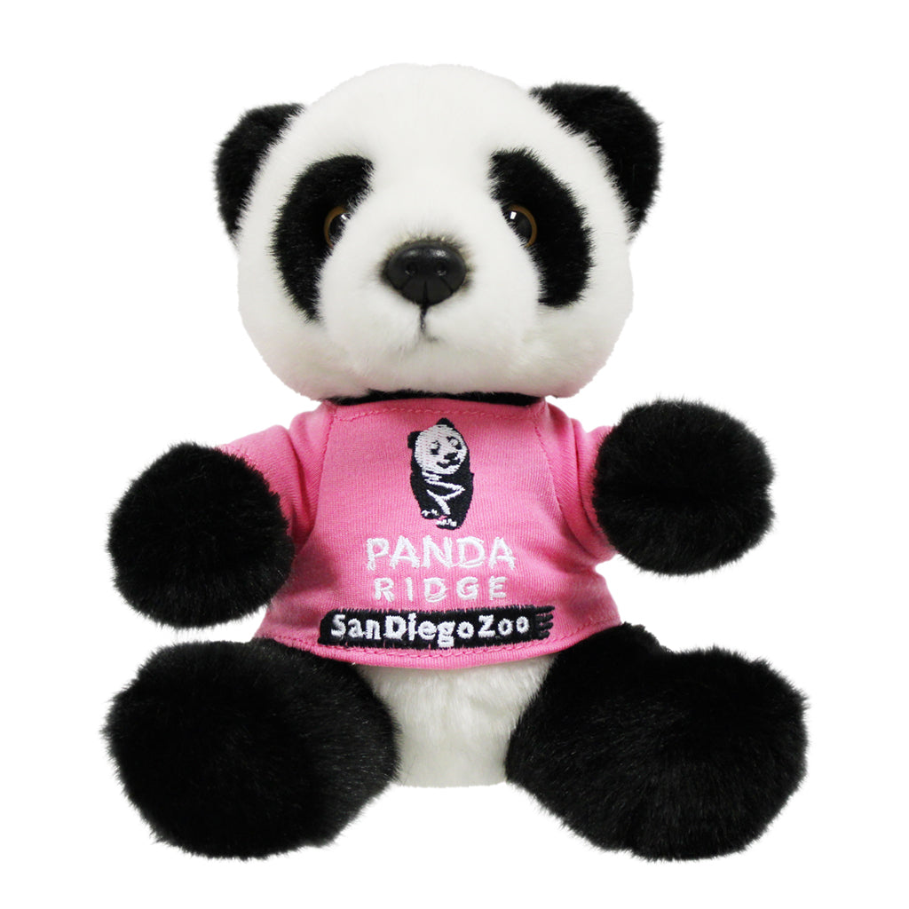Panda Ridge Pink T-Shirt Plushy - ShopZoo