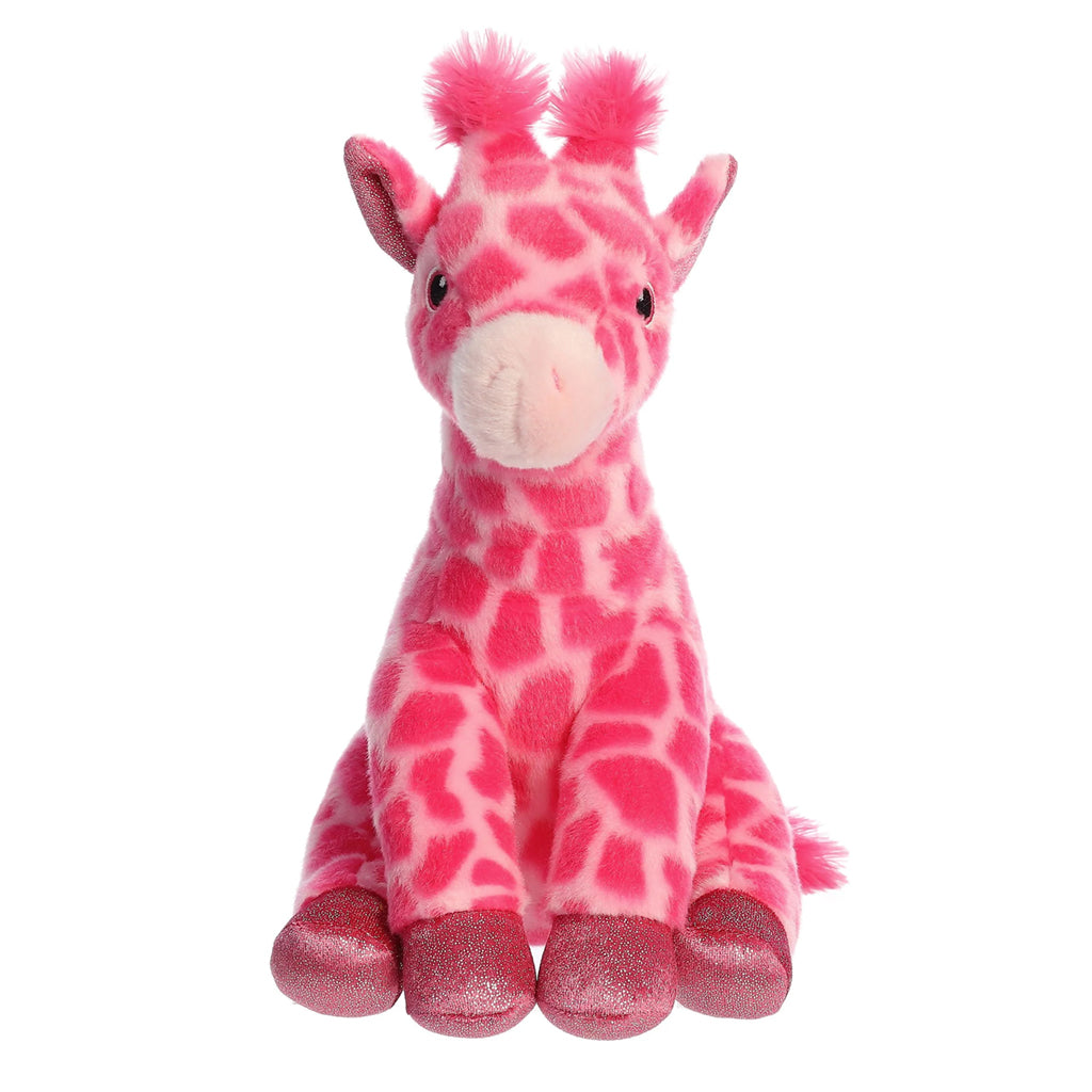 Pink Giraffe Eco Plush