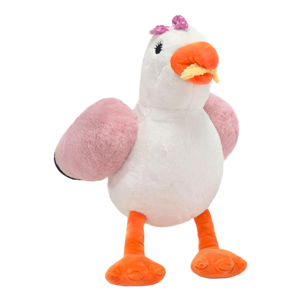SANDY THE SEAGULL PINK WINGED PLUSH PELUCHES STUFFY 